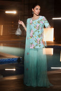 Maria B | Eid Collection 26 | 3 Piece Embroidered Net Suit - House Of Hania