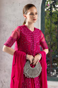 Maria B | Eid Collection 26 | 3 Piece Embroidered Organza Suit - House Of Hania