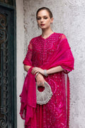 Maria B | Eid Collection 26 | 3 Piece Embroidered Organza Suit - House Of Hania