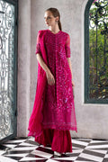 Maria B | Eid Collection 26 | 3 Piece Embroidered Organza Suit - House Of Hania