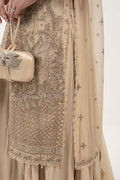 Maria B | Eid Collection 26 | 3 Piece Embroidered Organza Suit - House Of Hania