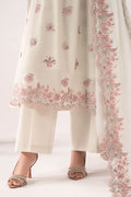 Maria B | Eid Collection 26 | 3 Piece Embroidered Paper Cotton Suit - House Of Hania
