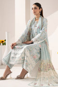 Maria B | Eid Collection 26 | 3 Piece Embroidered Paper Silk Suit - House Of Hania