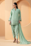 Maria B | Eid Collection 26 | 3 Piece Embroidered Pk Raw Silk Suit - House Of Hania