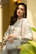 Maria B | Eid Collection 26 | 3 Piece Embroidered Raw Silk Suit - House Of Hania