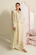 Maria B | Eid Collection 26 | 3 Piece Embroidered Raw Silk Suit - House Of Hania