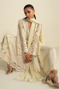 Maria B | Eid Collection 26 | 3 Piece Embroidered Raw Silk Suit - House Of Hania