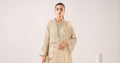 Maria B | Eid Collection 26 | 3 Piece Embroidered Raw Silk Suit - House Of Hania