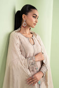 Maria B | Eid Collection 26 | 3 Piece Embroidered Raw Silk Suit - House Of Hania