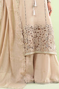 Maria B | Eid Collection 26 | 3 Piece Embroidered Raw Silk Suit - House Of Hania