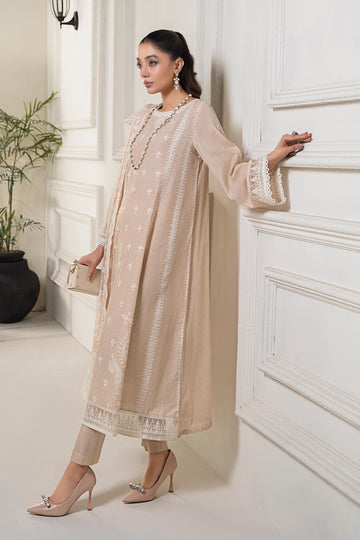 Maria B | Eid Collection 26 | 3 Piece Embroidered Self Jacquard Suit - House Of Hania