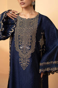 Maria B | Eid Collection 26 | 3 Piece Embroidered Self Tassel Silk Suit - House Of Hania