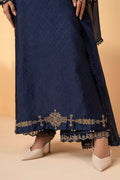 Maria B | Eid Collection 26 | 3 Piece Embroidered Self Tassel Silk Suit - House Of Hania