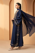 Maria B | Eid Collection 26 | 3 Piece Embroidered Self Tassel Silk Suit - House Of Hania