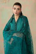 Maria B | Eid Collection 26 | 3 Piece Embroidered Silk Net Suit - House Of Hania