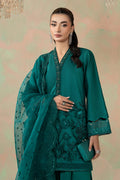 Maria B | Eid Collection 26 | 3 Piece Embroidered Silk Net Suit - House Of Hania