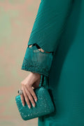 Maria B | Eid Collection 26 | 3 Piece Embroidered Silk Net Suit - House Of Hania