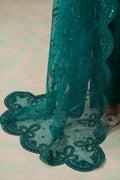Maria B | Eid Collection 26 | 3 Piece Embroidered Silk Net Suit - House Of Hania