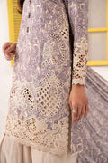 Maria B | Eid Collection 26 | 3 Piece Embroidered Silk Suit - House Of Hania