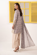 Maria B | Eid Collection 26 | 3 Piece Embroidered Silk Suit - House Of Hania