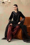 Maria B | Eid Collection 26 | 3 Piece Embroidered Velvet Suit - House Of Hania