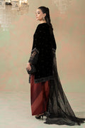 Maria B | Eid Collection 26 | 3 Piece Embroidered Velvet Suit - House Of Hania