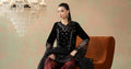 Maria B | Eid Collection 26 | 3 Piece Embroidered Velvet Suit - House Of Hania