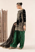 Maria B | Eid Collection 26 | 3 Piece Embroidered Velvet Suit - House Of Hania