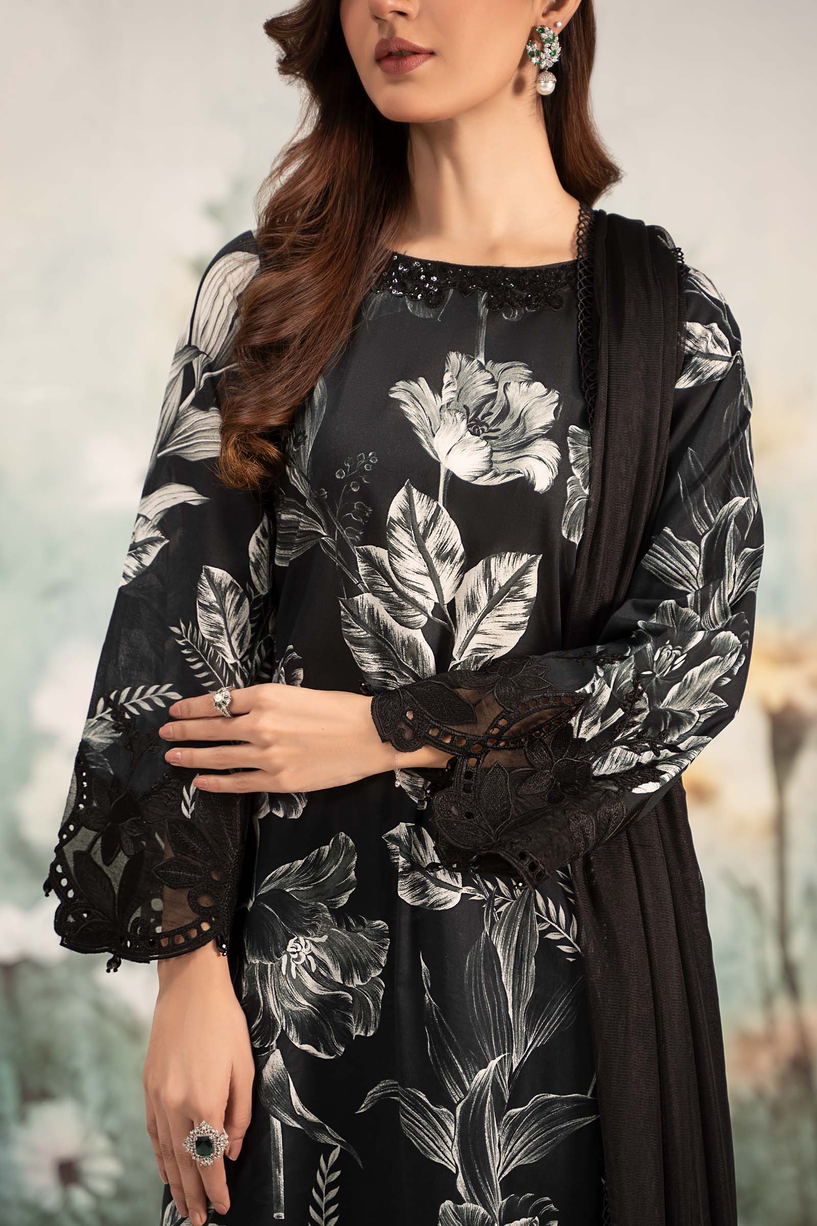 Maria B | Eid Collection 26 | 3 Piece Printed Lawn Suit - House Of Hania