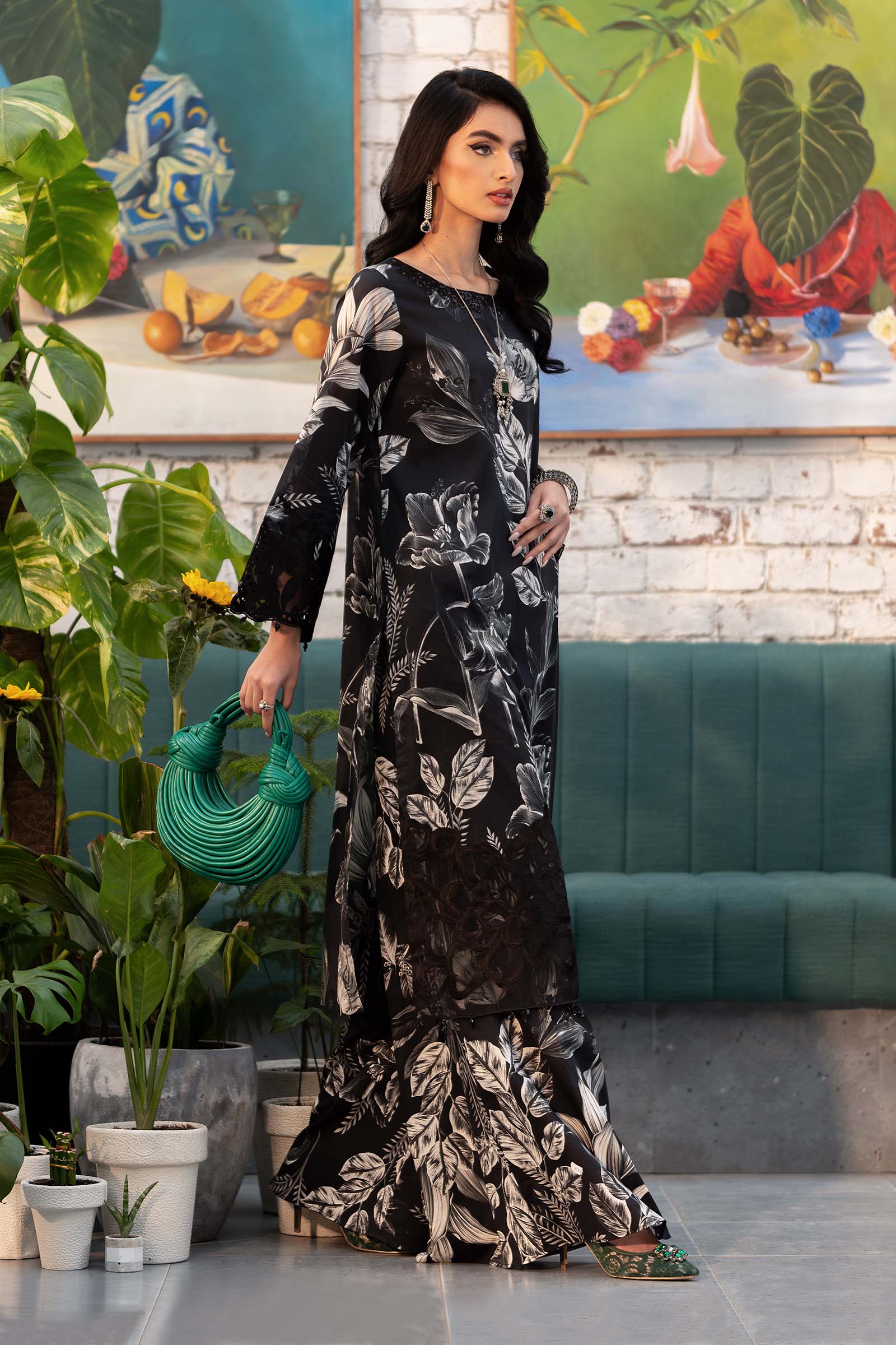 Maria B | Eid Collection 26 | 3 Piece Printed Lawn Suit - House Of Hania
