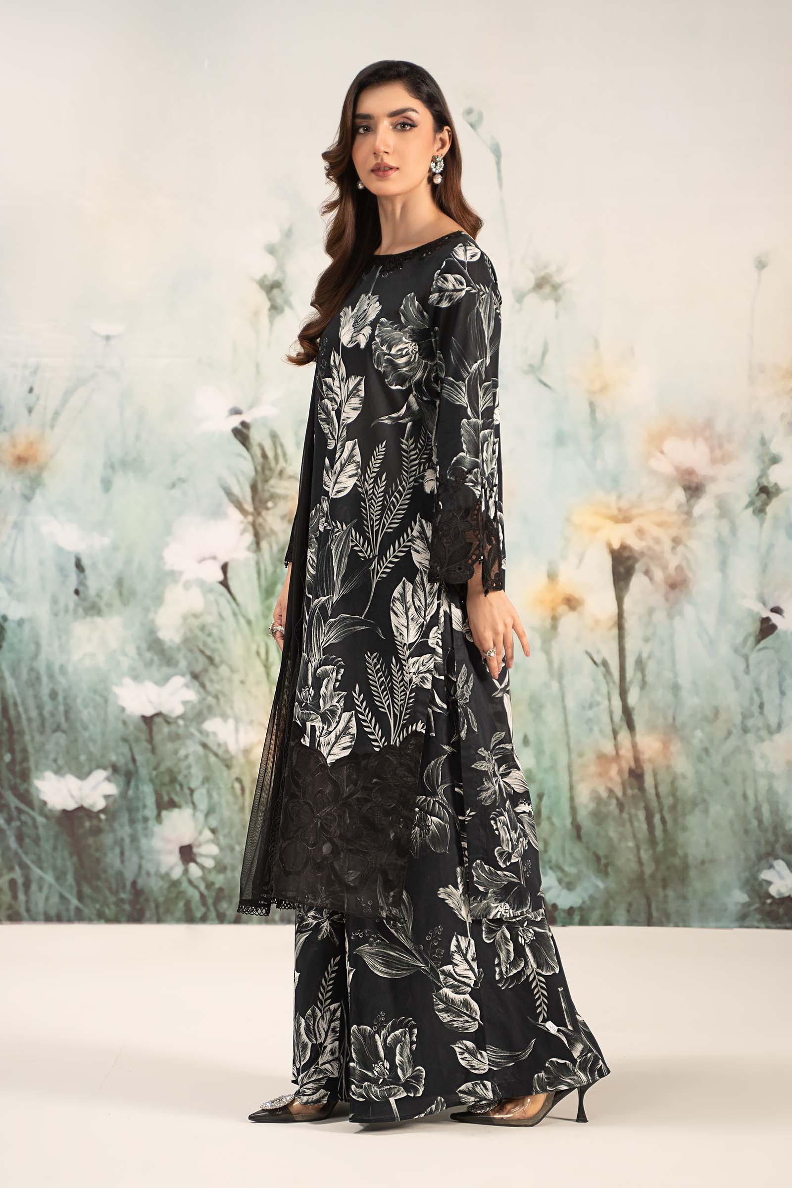 Maria B | Eid Collection 26 | 3 Piece Printed Lawn Suit - House Of Hania