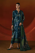 Maria B | Eid Collection 26 | 3 Piece Printed Satin Silk Suit - House Of Hania