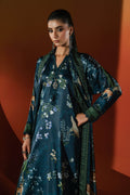 Maria B | Eid Collection 26 | 3 Piece Printed Satin Silk Suit - House Of Hania