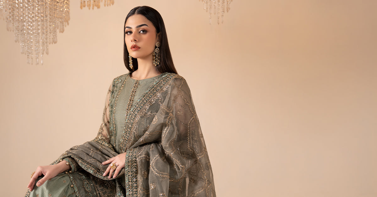 Maria B | Eid Collection 26 | SF-W24-24R1 - House Of Hania