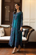 Maria B | Eid Collection Formals 26 | 3 Piece Embroidered Chiffon Suit - House Of Hania