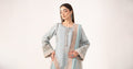 Maria B | Eid Collection Formals 26 | 3 Piece Embroidered Raw Silk Suit - House Of Hania