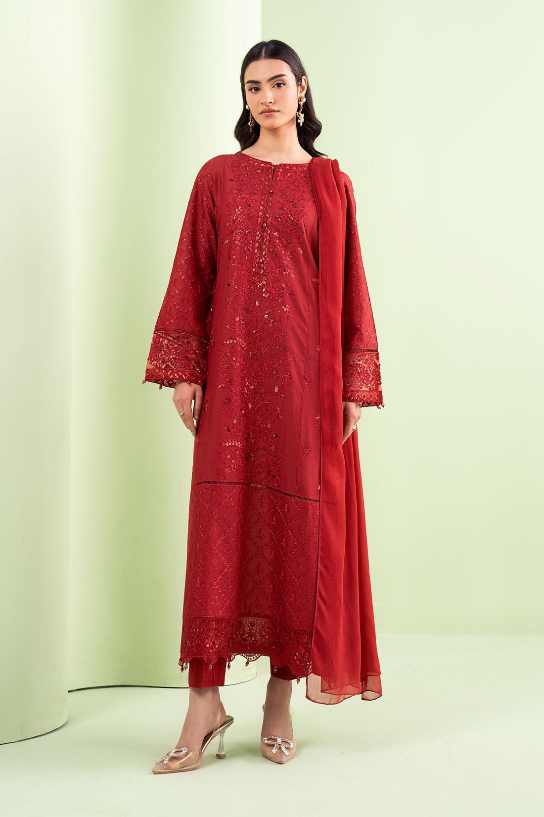 Maria B | Eid Collection Pret | DW-EA20-01R1 - House Of Hania
