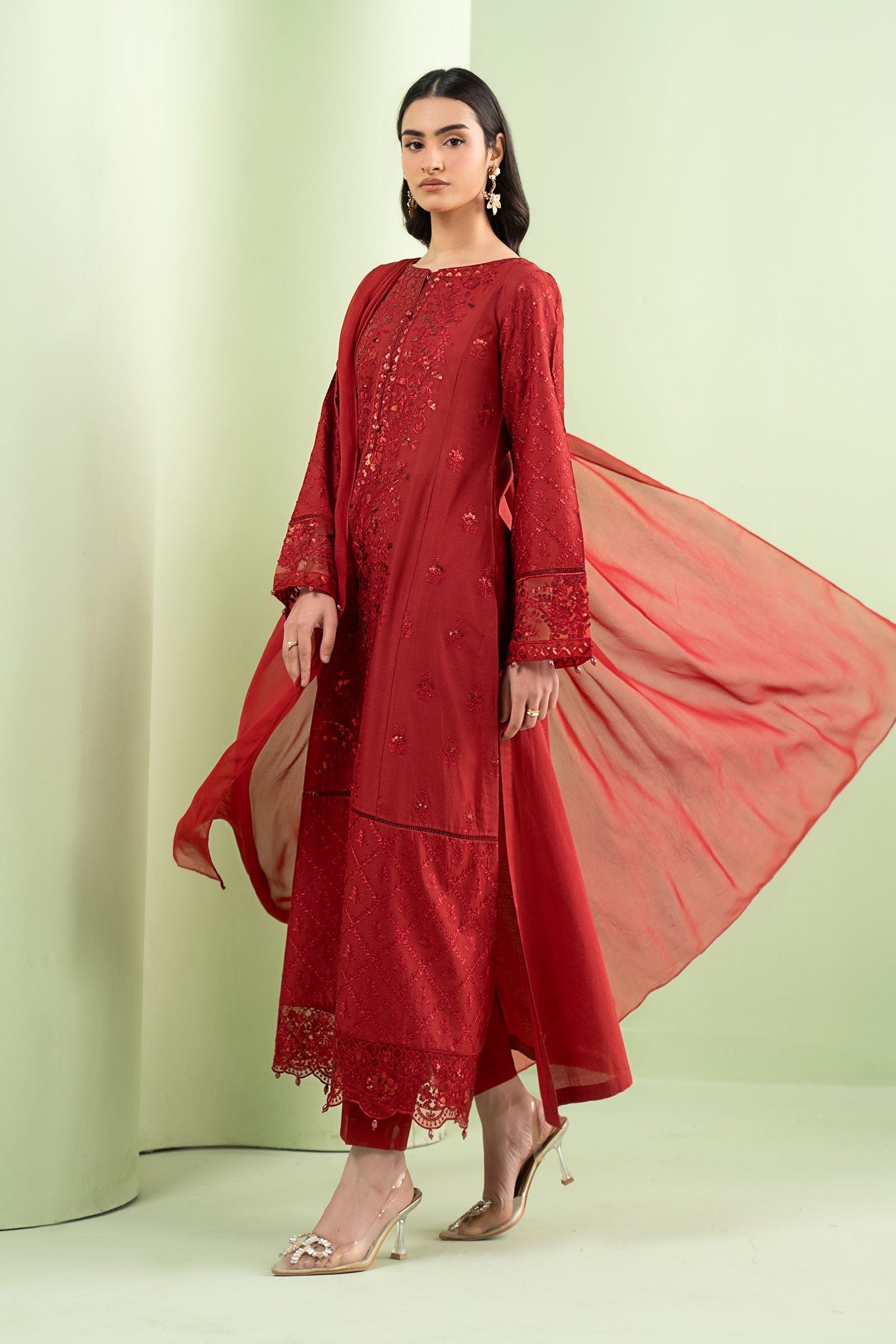 Maria B | Eid Collection Pret | DW-EA20-01R1 - House Of Hania