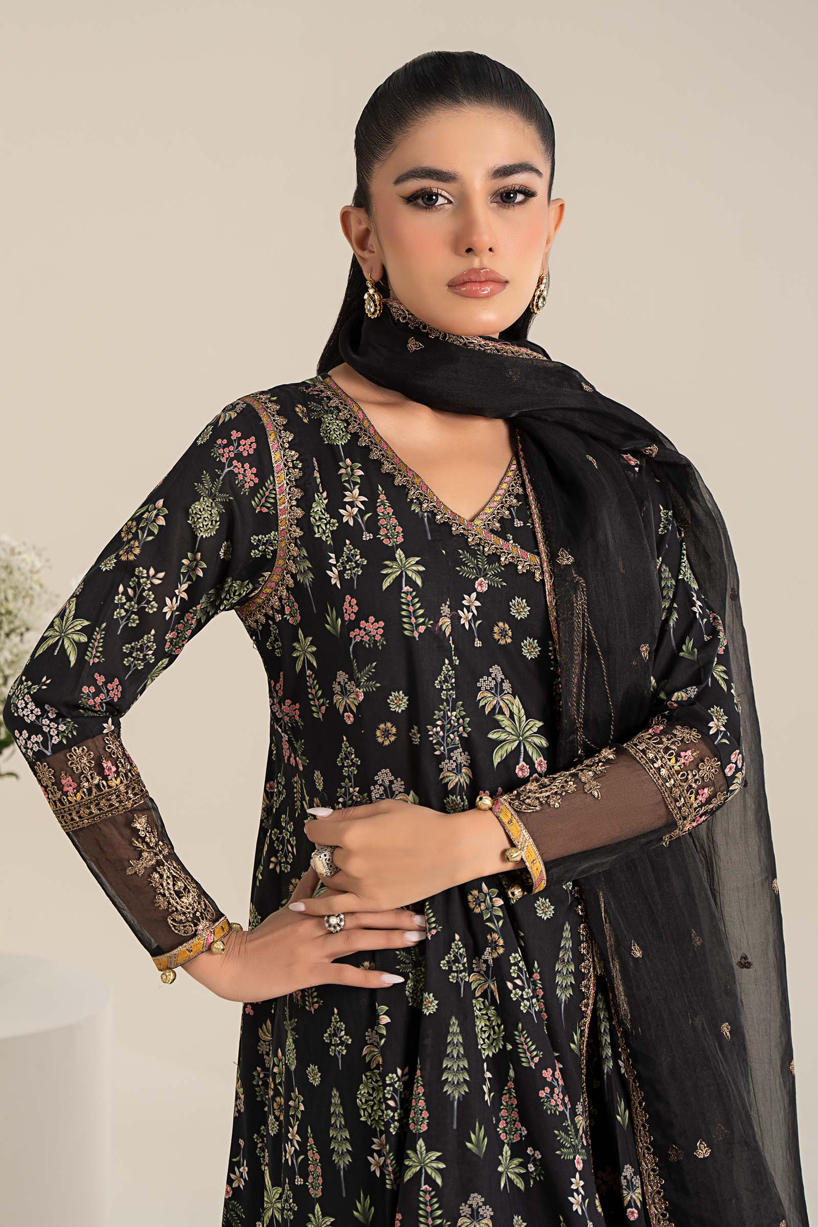 Maria B | Eid Collection Pret | DW-EF25-26R1 - House Of Hania