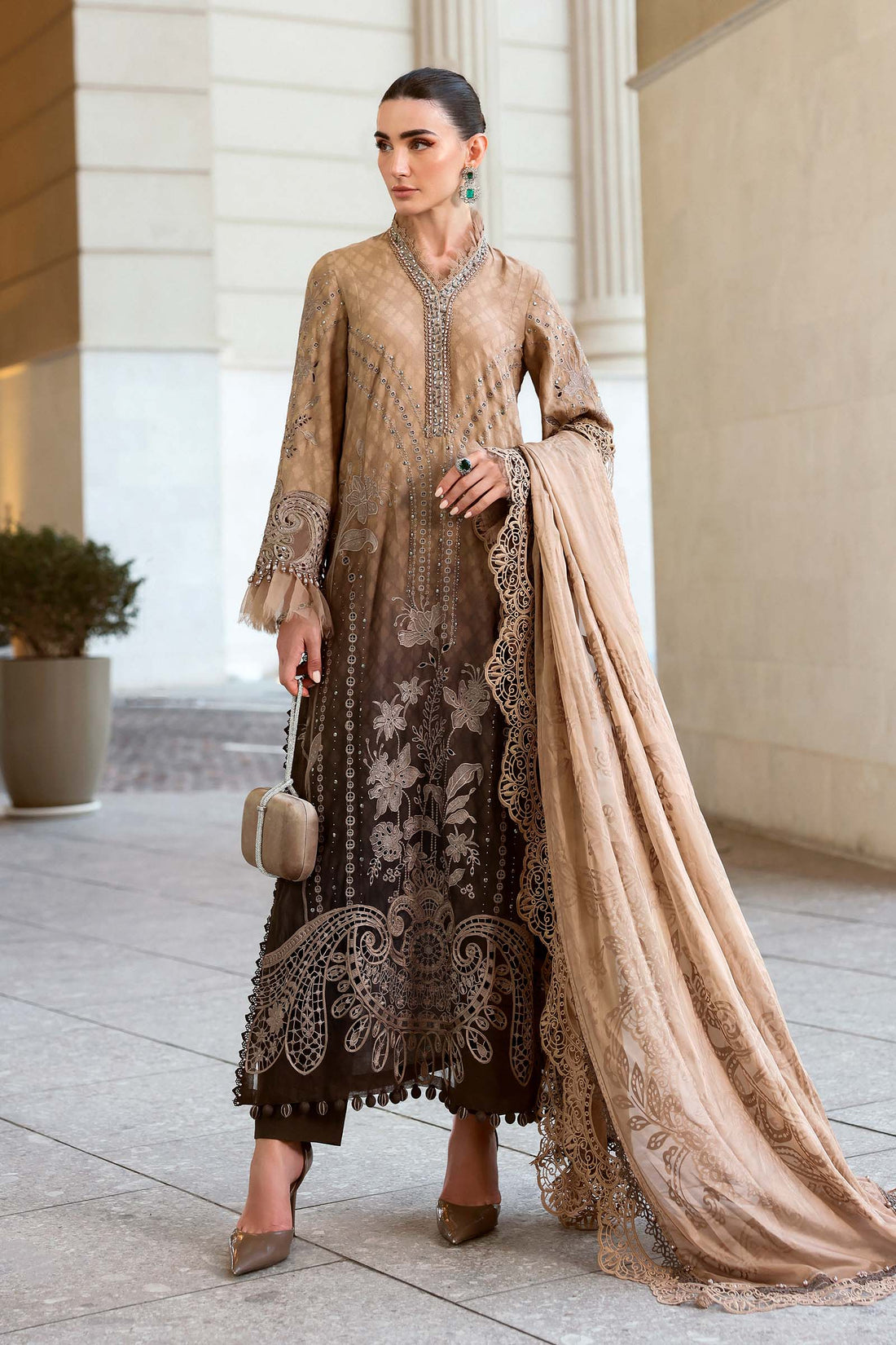 Maria B | Eid Lawn 26 | D-2601-A - House Of Hania