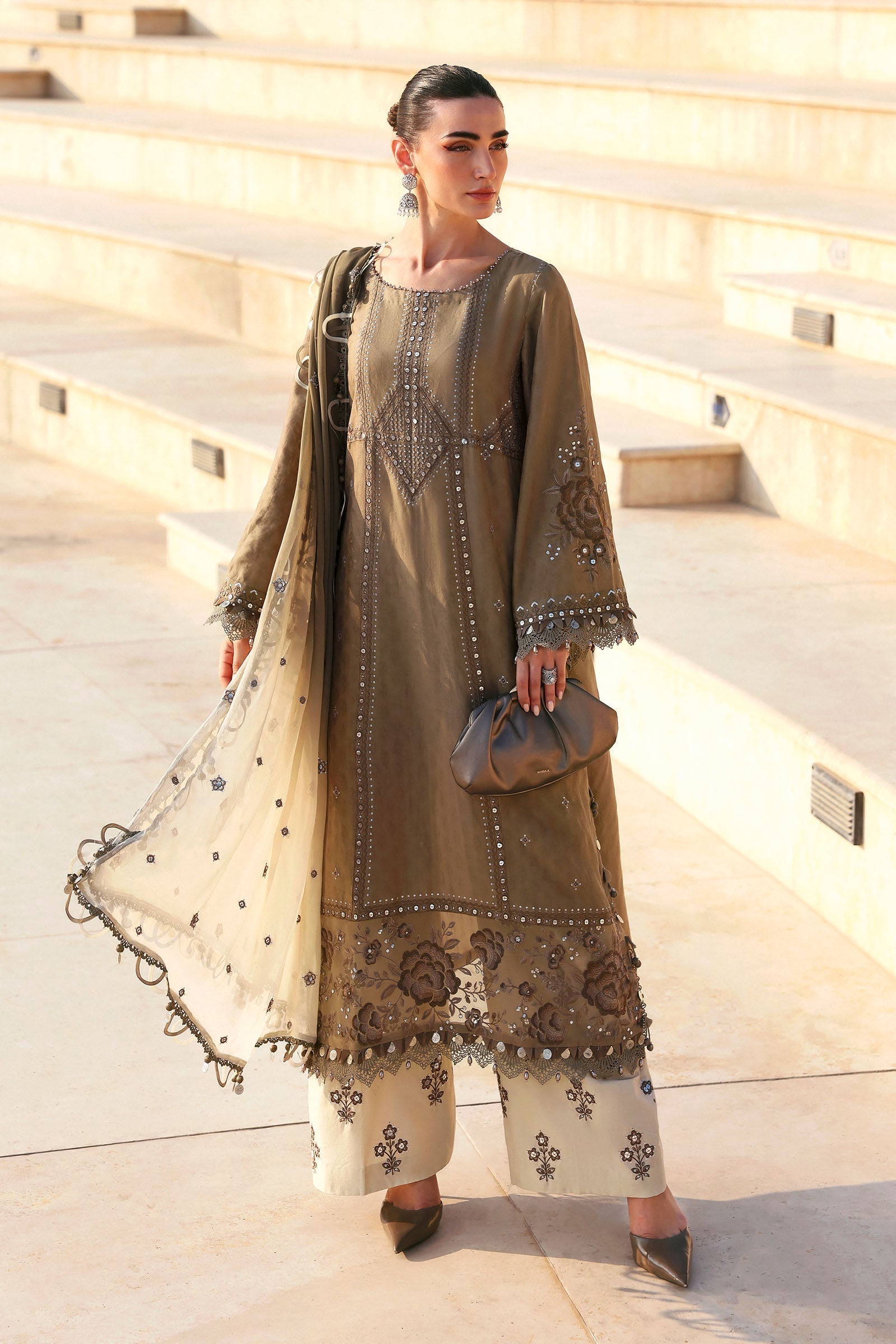 Maria B | Eid Lawn’26 | d-2602-a - House Of Hania