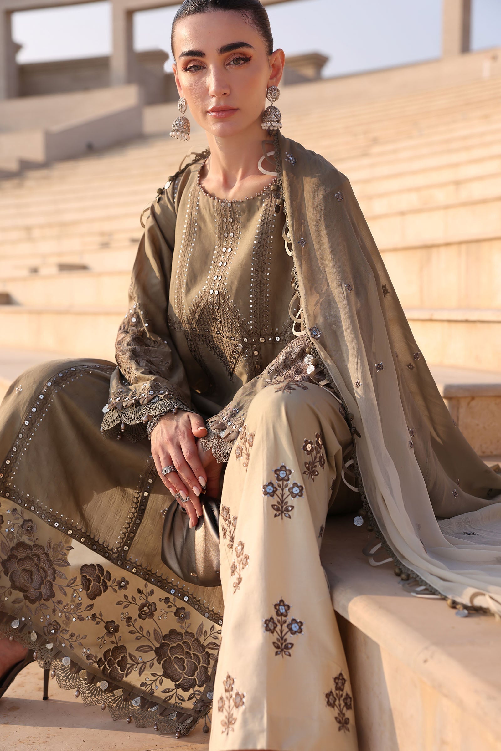 Maria B | Eid Lawn’26 | d-2602-a - House Of Hania