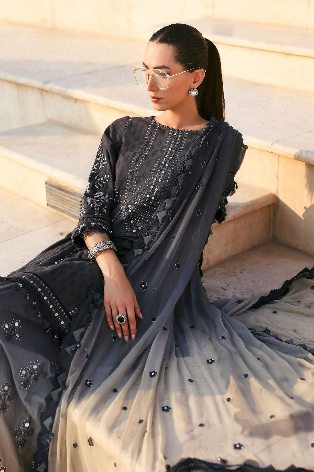 Maria B | Eid Lawn’26 | d-2602-b - House Of Hania