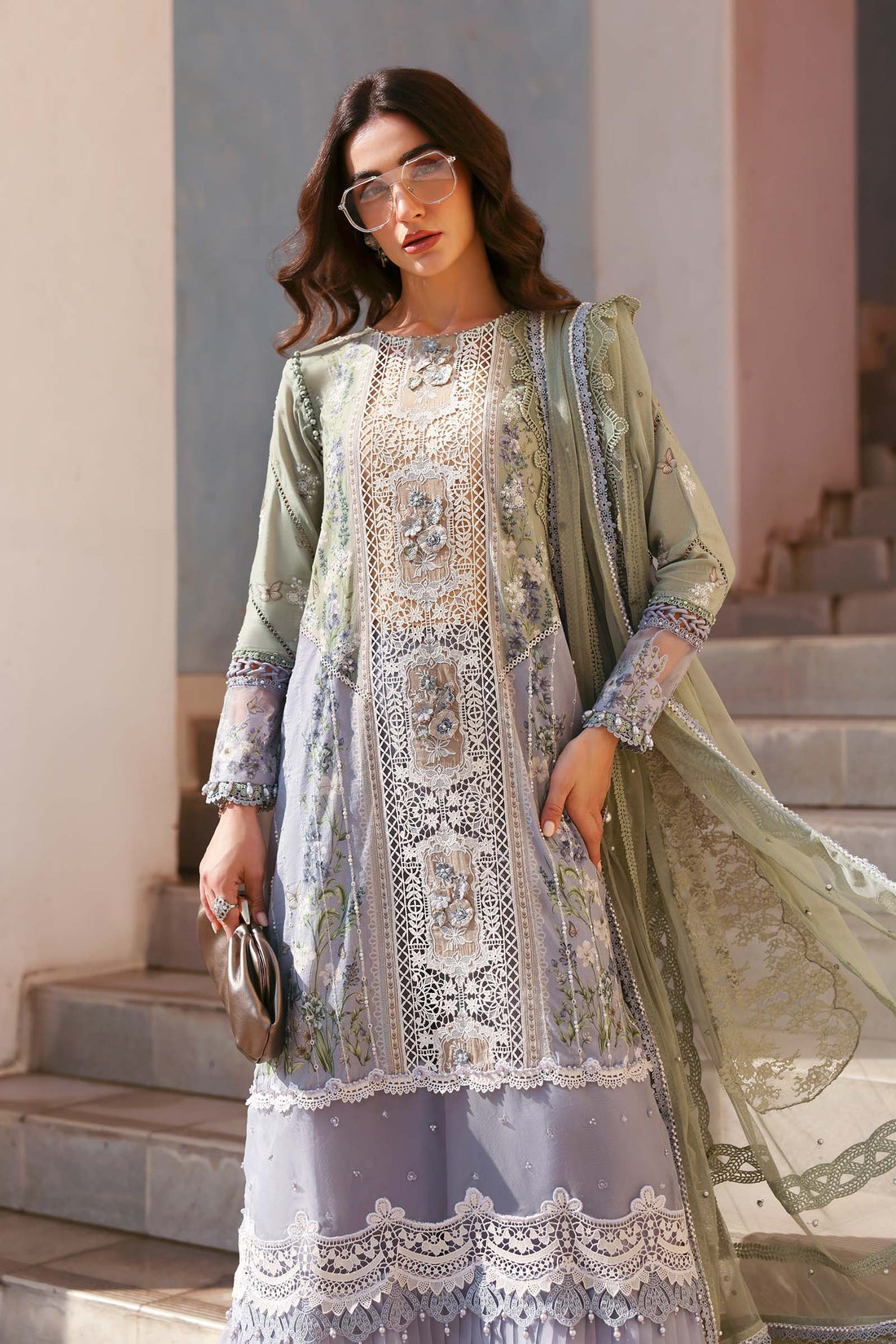 Maria B | Eid Lawn’26 | d-2606-b - House Of Hania
