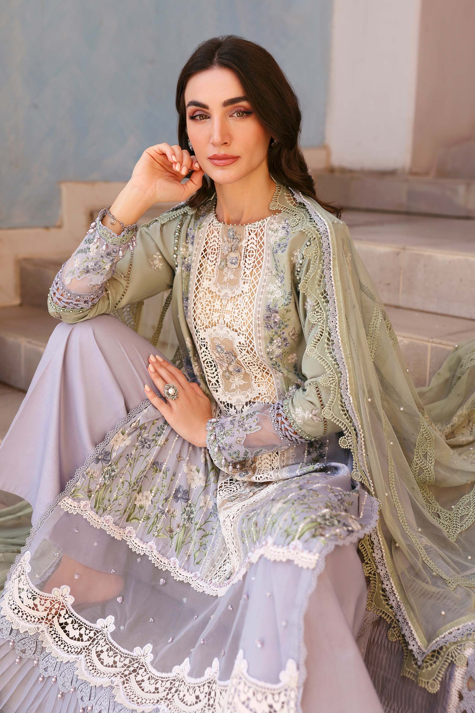Maria B | Eid Lawn’26 | d-2606-b - House Of Hania
