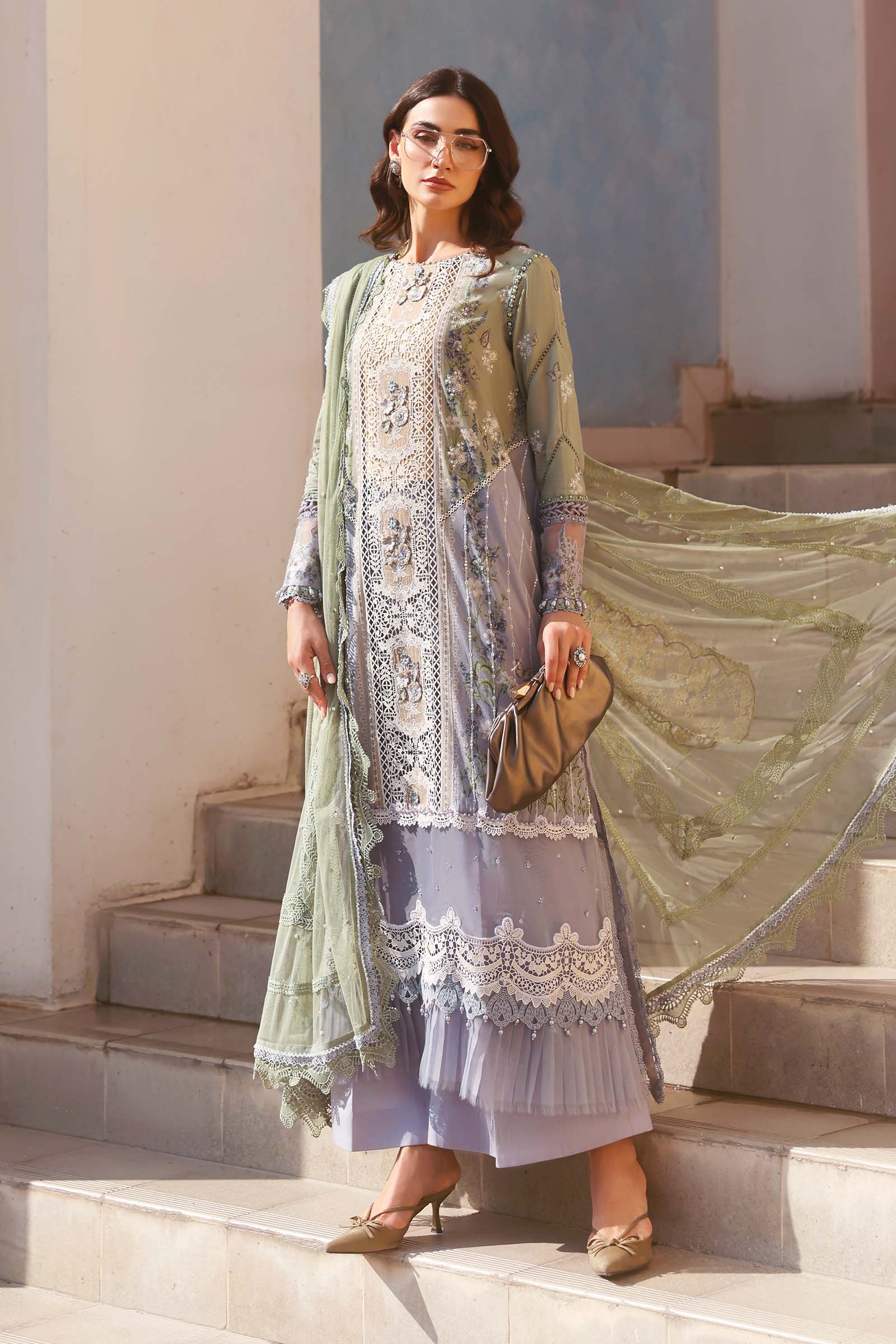 Maria B | Eid Lawn’26 | d-2606-b - House Of Hania
