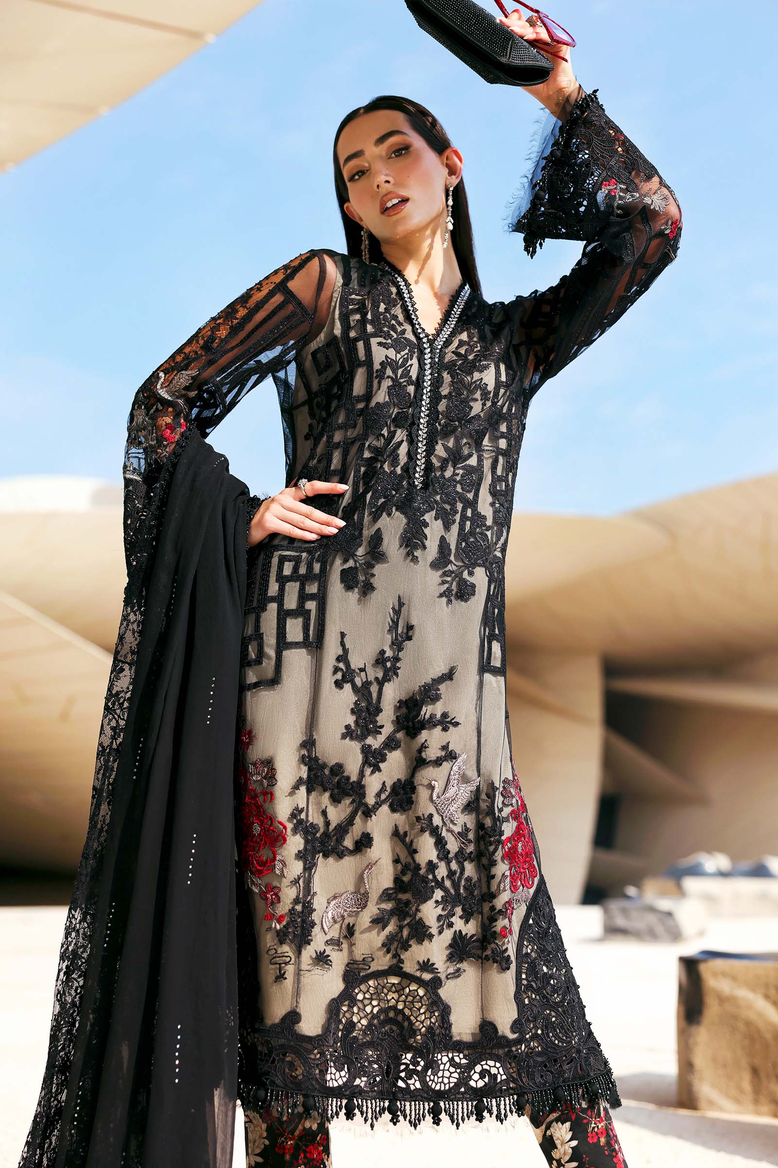 Maria B | Eid Lawn’26 | d-2607-b - House Of Hania