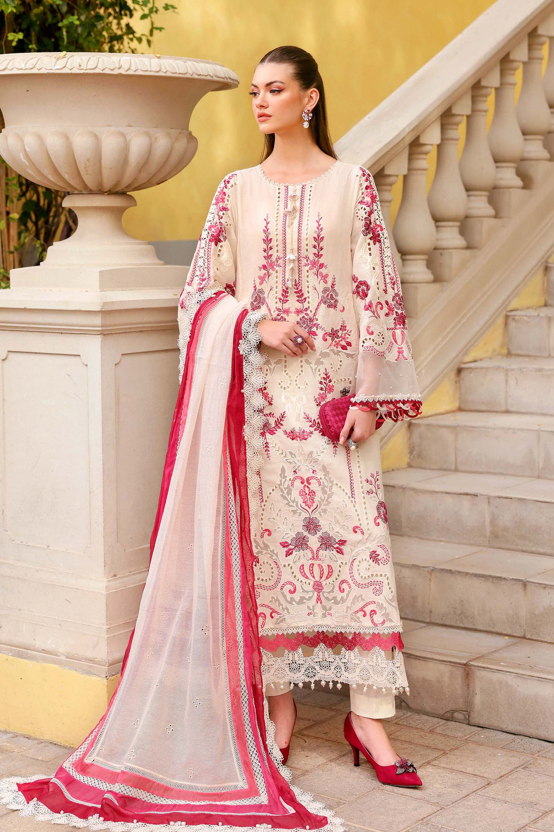 Maria B | Eid Lawn’26 | d-2609-a - House Of Hania