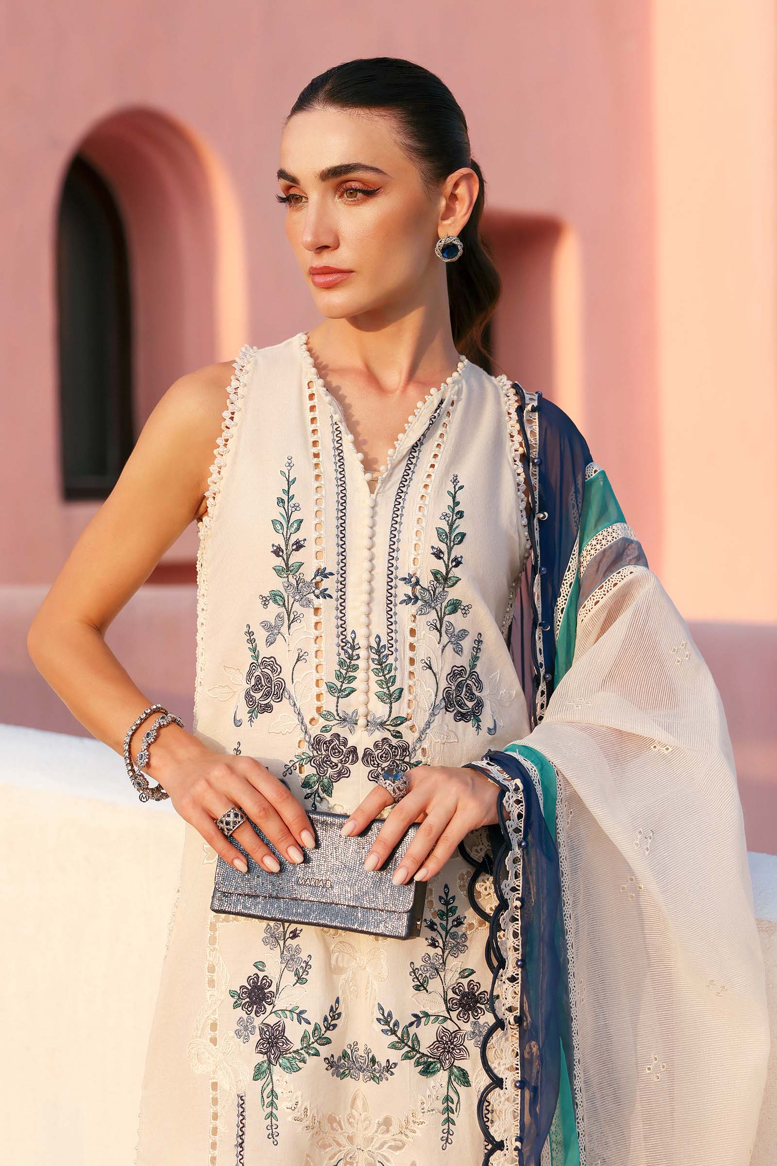 Maria B | Eid Lawn’26 | d-2609-b - House Of Hania
