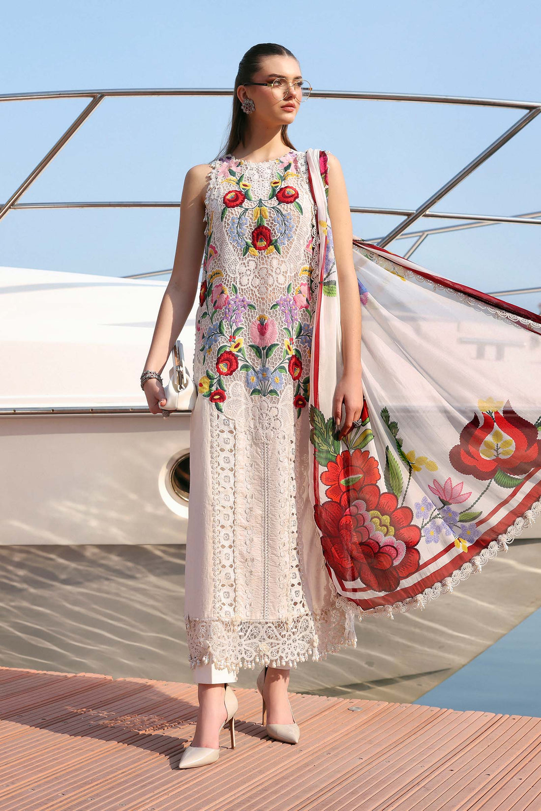 Maria B | Eid Lawn’26 | d-2610-a - House Of Hania